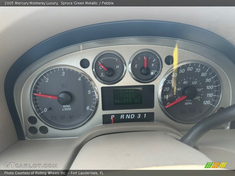  2005 Monterey Luxury Luxury Gauges