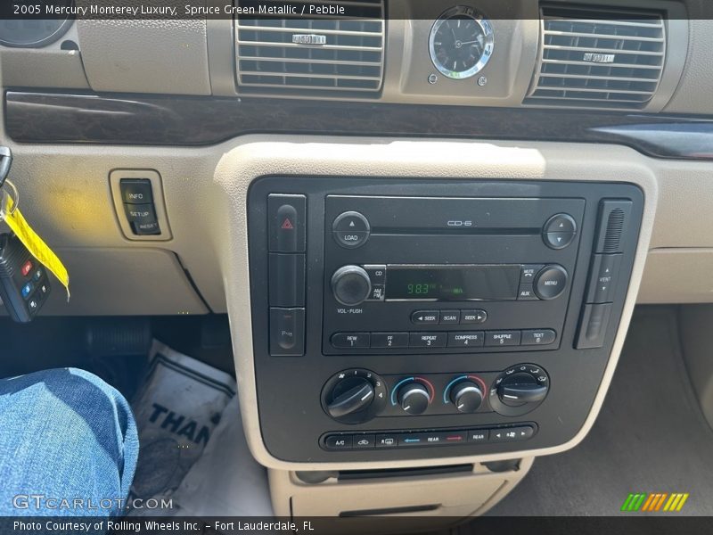 Spruce Green Metallic / Pebble 2005 Mercury Monterey Luxury