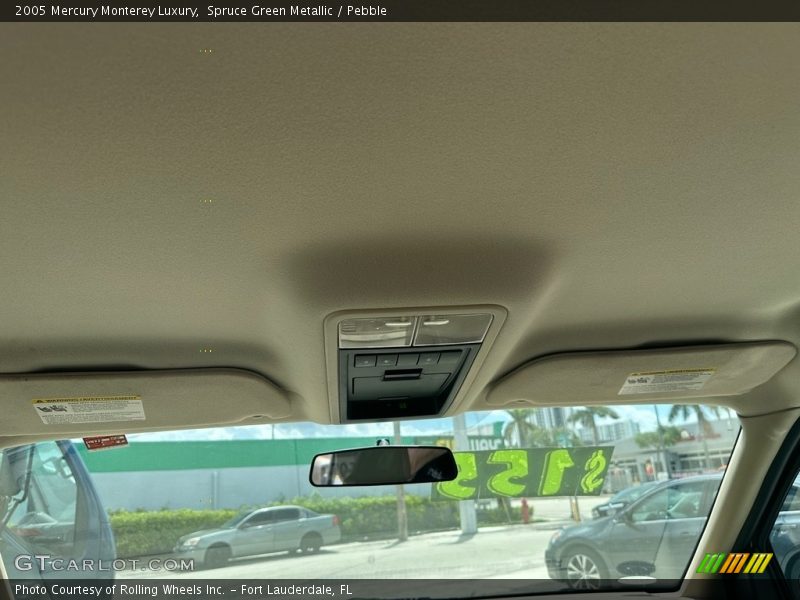 Spruce Green Metallic / Pebble 2005 Mercury Monterey Luxury