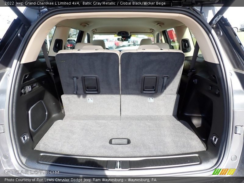Baltic Gray Metallic / Global Black/Wicker Beige 2022 Jeep Grand Cherokee L Limited 4x4