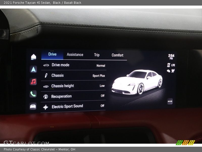 Black / Basalt Black 2021 Porsche Taycan 4S Sedan