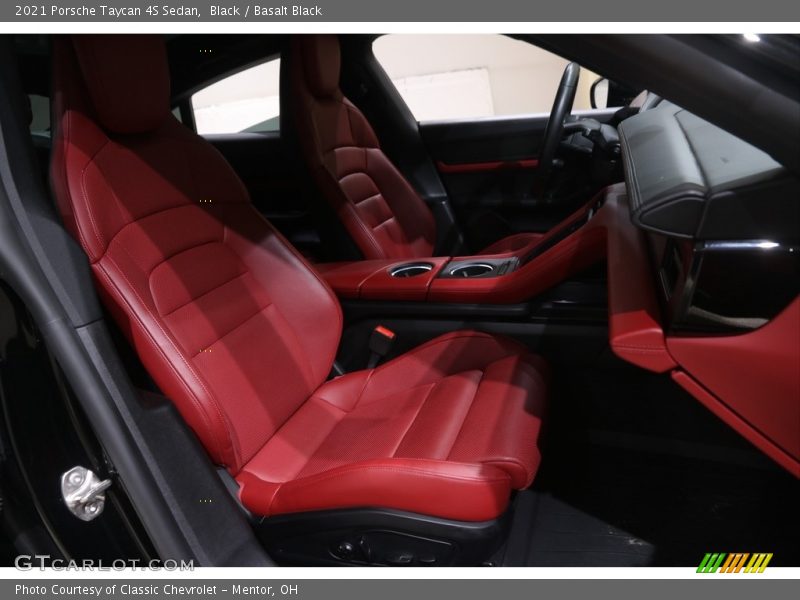 Black / Basalt Black 2021 Porsche Taycan 4S Sedan