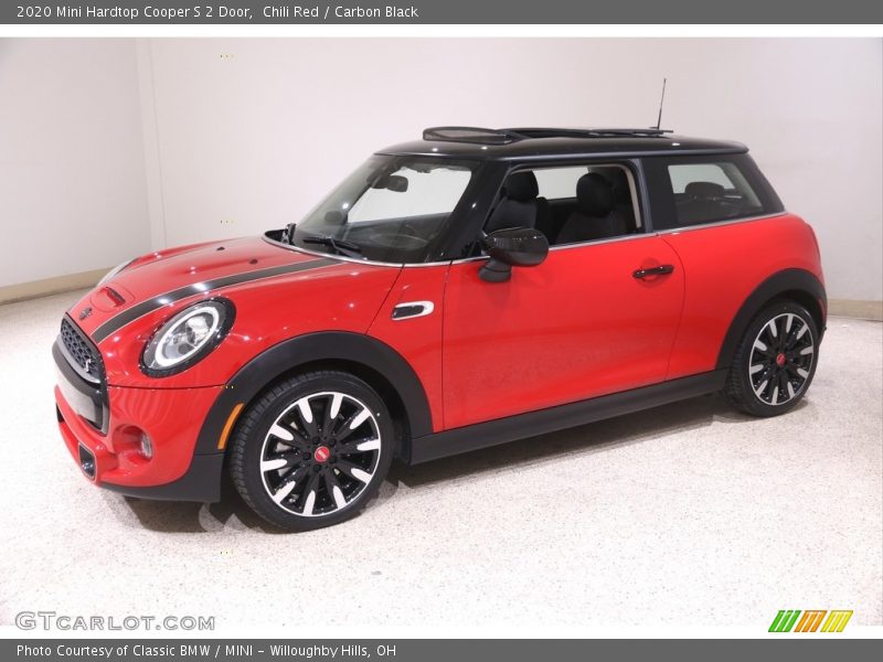 Chili Red / Carbon Black 2020 Mini Hardtop Cooper S 2 Door