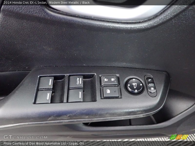 Door Panel of 2014 Civic EX-L Sedan
