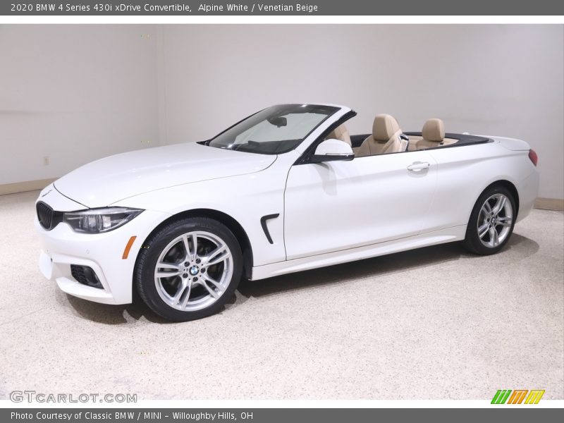 Front 3/4 View of 2020 4 Series 430i xDrive Convertible