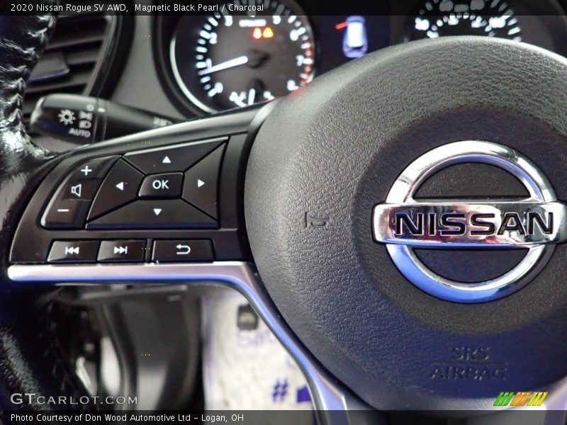 Magnetic Black Pearl / Charcoal 2020 Nissan Rogue SV AWD