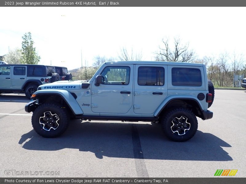 Earl / Black 2023 Jeep Wrangler Unlimited Rubicon 4XE Hybrid