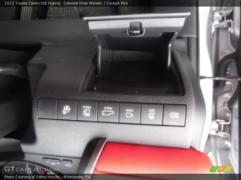Celestial Silver Metallic / Cockpit Red 2022 Toyota Camry XSE Hybrid