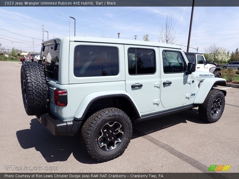 Earl / Black 2023 Jeep Wrangler Unlimited Rubicon 4XE Hybrid