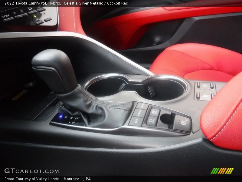 Celestial Silver Metallic / Cockpit Red 2022 Toyota Camry XSE Hybrid
