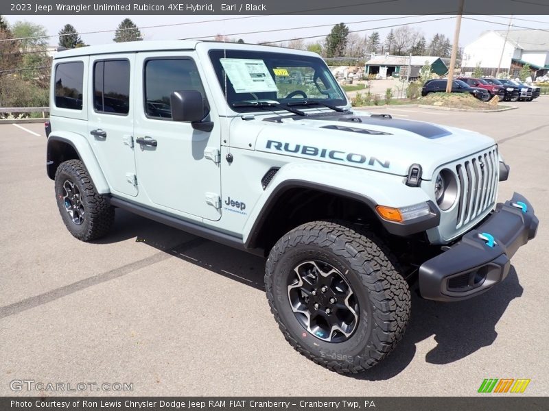 Earl / Black 2023 Jeep Wrangler Unlimited Rubicon 4XE Hybrid