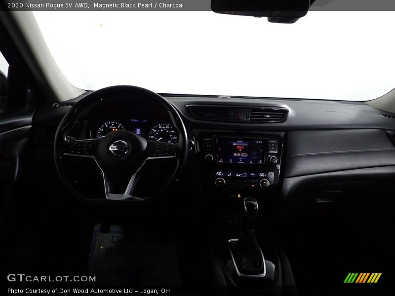 Magnetic Black Pearl / Charcoal 2020 Nissan Rogue SV AWD