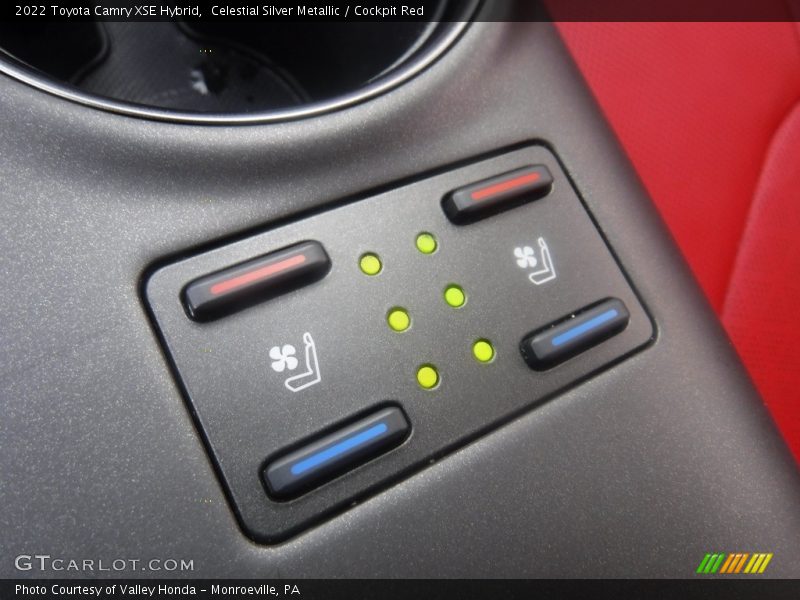 Celestial Silver Metallic / Cockpit Red 2022 Toyota Camry XSE Hybrid
