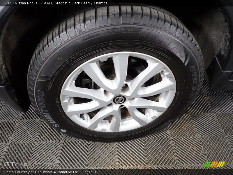 Magnetic Black Pearl / Charcoal 2020 Nissan Rogue SV AWD