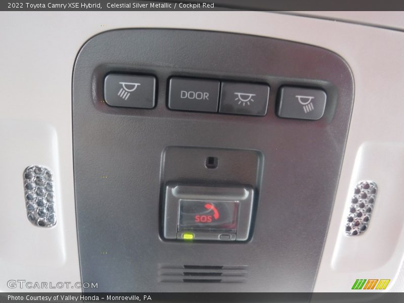 Celestial Silver Metallic / Cockpit Red 2022 Toyota Camry XSE Hybrid