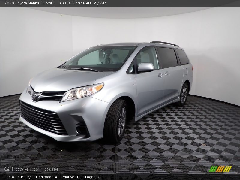 Celestial Silver Metallic / Ash 2020 Toyota Sienna LE AWD