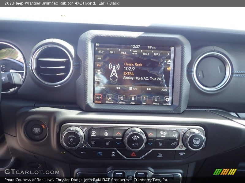 Earl / Black 2023 Jeep Wrangler Unlimited Rubicon 4XE Hybrid