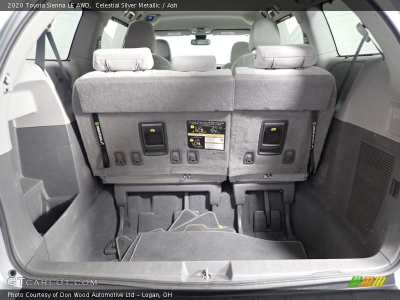 Celestial Silver Metallic / Ash 2020 Toyota Sienna LE AWD