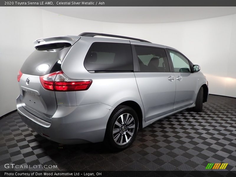 Celestial Silver Metallic / Ash 2020 Toyota Sienna LE AWD