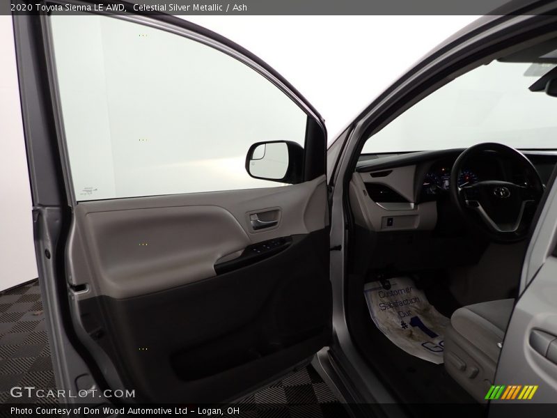 Celestial Silver Metallic / Ash 2020 Toyota Sienna LE AWD
