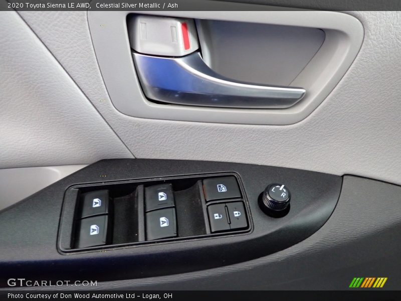 Celestial Silver Metallic / Ash 2020 Toyota Sienna LE AWD