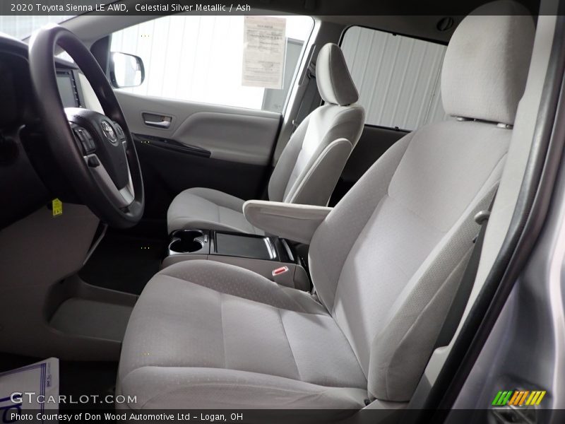 Celestial Silver Metallic / Ash 2020 Toyota Sienna LE AWD