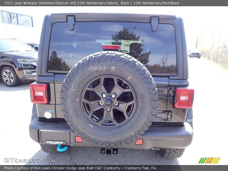 Black / 20th Anniversary Red/Black 2023 Jeep Wrangler Unlimited Rubicon 4XE 20th Anniversary Hybrid