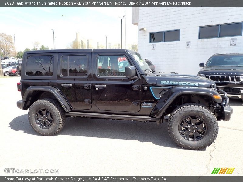  2023 Wrangler Unlimited Rubicon 4XE 20th Anniversary Hybrid Black