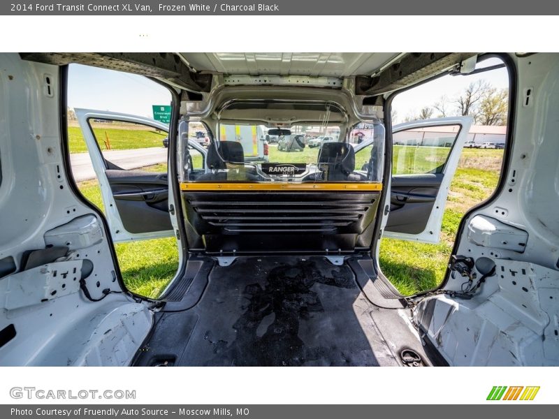 Frozen White / Charcoal Black 2014 Ford Transit Connect XL Van