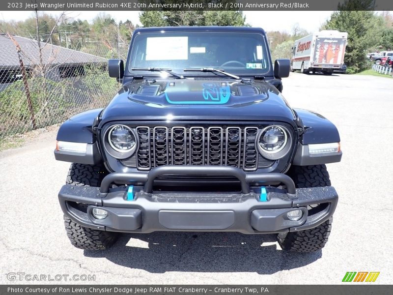 Black / 20th Anniversary Red/Black 2023 Jeep Wrangler Unlimited Rubicon 4XE 20th Anniversary Hybrid