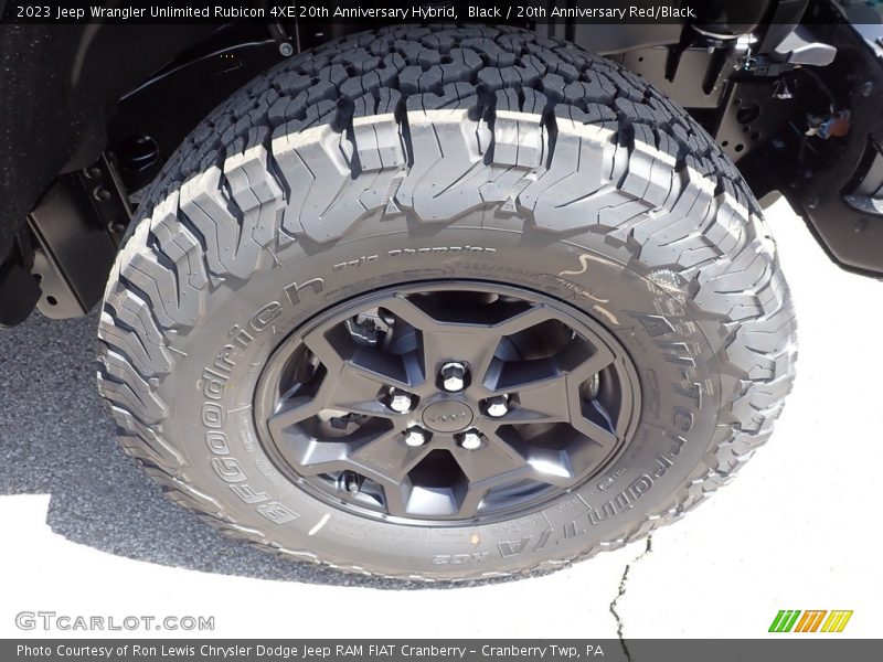Black / 20th Anniversary Red/Black 2023 Jeep Wrangler Unlimited Rubicon 4XE 20th Anniversary Hybrid