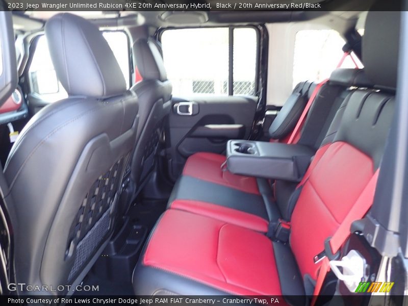Rear Seat of 2023 Wrangler Unlimited Rubicon 4XE 20th Anniversary Hybrid