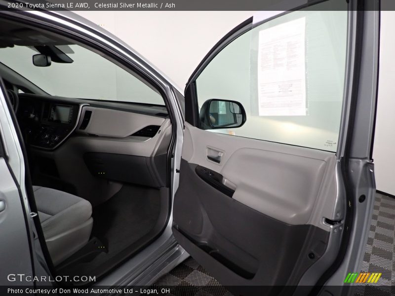 Celestial Silver Metallic / Ash 2020 Toyota Sienna LE AWD
