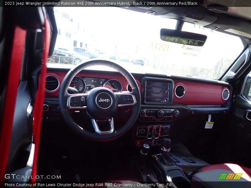 Black / 20th Anniversary Red/Black 2023 Jeep Wrangler Unlimited Rubicon 4XE 20th Anniversary Hybrid
