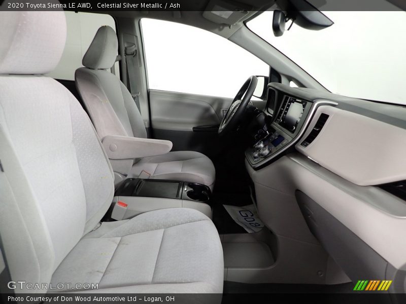Celestial Silver Metallic / Ash 2020 Toyota Sienna LE AWD