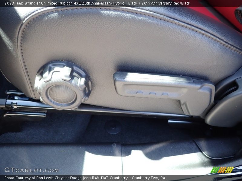 Front Seat of 2023 Wrangler Unlimited Rubicon 4XE 20th Anniversary Hybrid