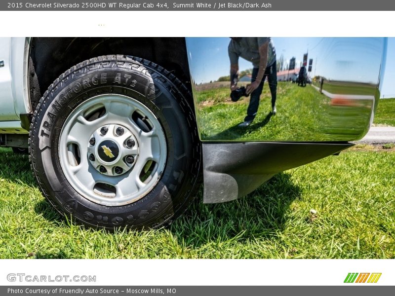 Summit White / Jet Black/Dark Ash 2015 Chevrolet Silverado 2500HD WT Regular Cab 4x4
