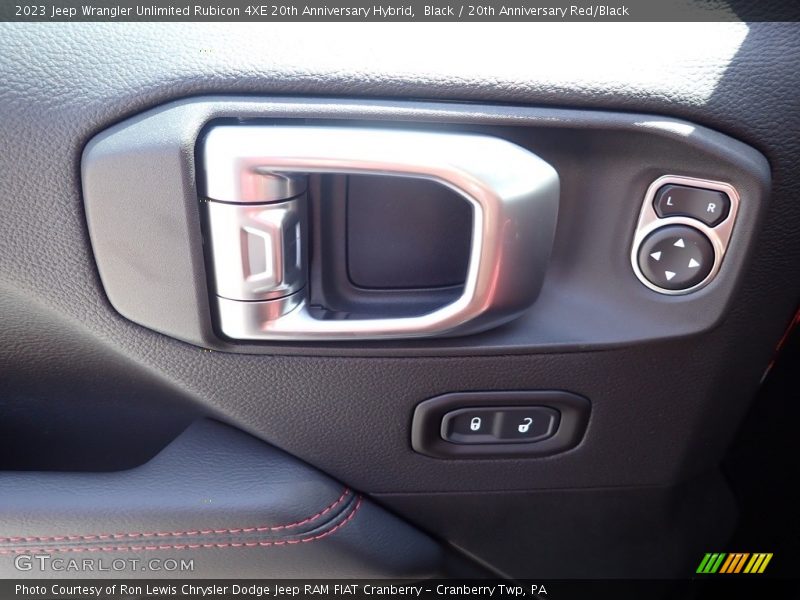 Door Panel of 2023 Wrangler Unlimited Rubicon 4XE 20th Anniversary Hybrid
