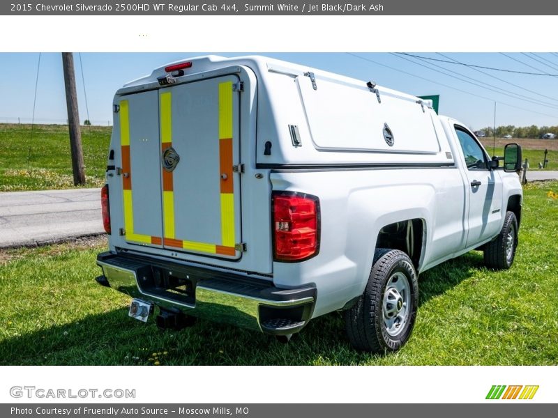 Summit White / Jet Black/Dark Ash 2015 Chevrolet Silverado 2500HD WT Regular Cab 4x4