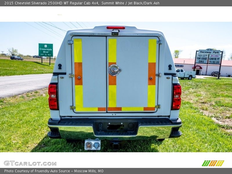Summit White / Jet Black/Dark Ash 2015 Chevrolet Silverado 2500HD WT Regular Cab 4x4