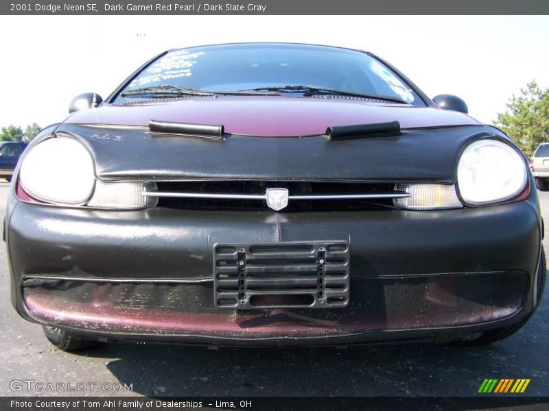 Dark Garnet Red Pearl / Dark Slate Gray 2001 Dodge Neon SE