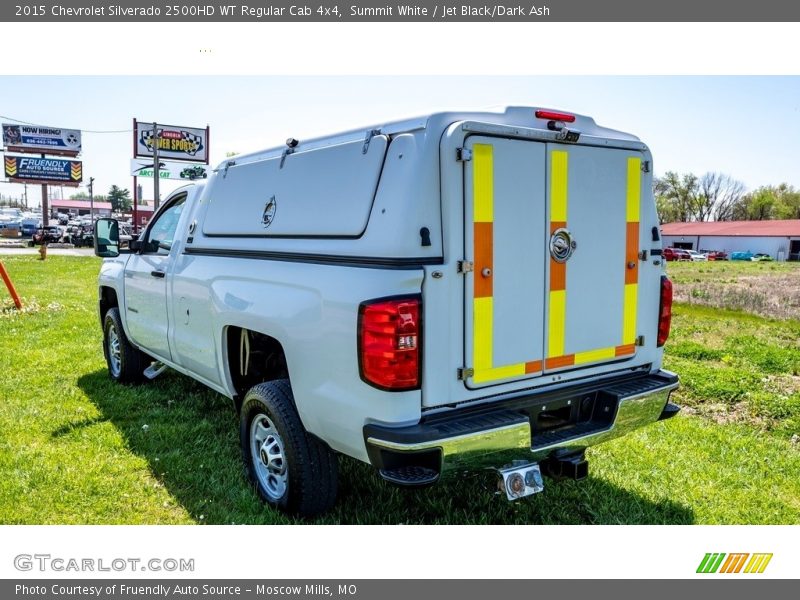 Summit White / Jet Black/Dark Ash 2015 Chevrolet Silverado 2500HD WT Regular Cab 4x4