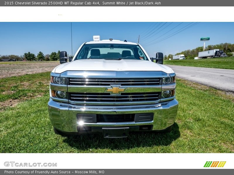 Summit White / Jet Black/Dark Ash 2015 Chevrolet Silverado 2500HD WT Regular Cab 4x4