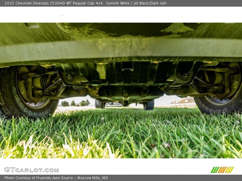 Summit White / Jet Black/Dark Ash 2015 Chevrolet Silverado 2500HD WT Regular Cab 4x4