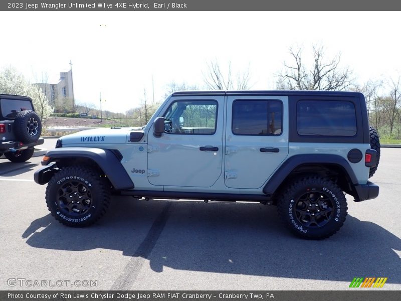 Earl / Black 2023 Jeep Wrangler Unlimited Willys 4XE Hybrid