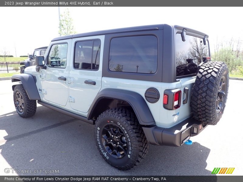Earl / Black 2023 Jeep Wrangler Unlimited Willys 4XE Hybrid