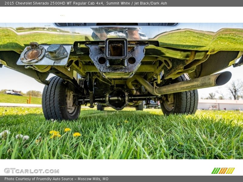 Summit White / Jet Black/Dark Ash 2015 Chevrolet Silverado 2500HD WT Regular Cab 4x4