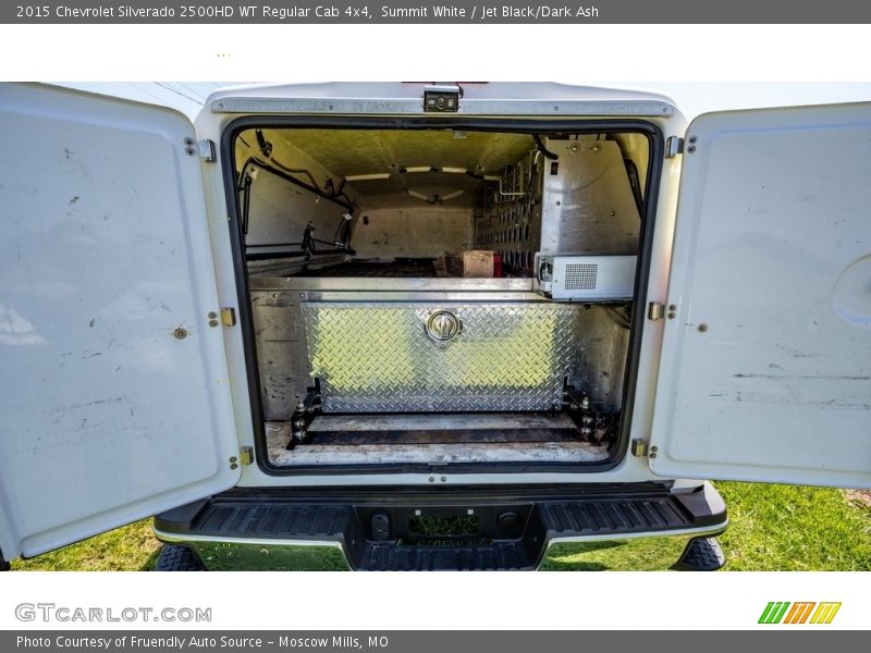 Summit White / Jet Black/Dark Ash 2015 Chevrolet Silverado 2500HD WT Regular Cab 4x4