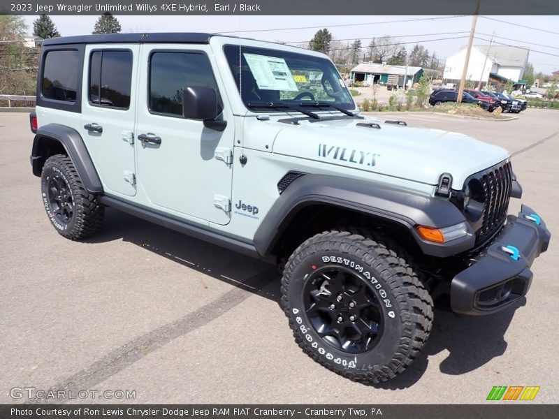 Earl / Black 2023 Jeep Wrangler Unlimited Willys 4XE Hybrid