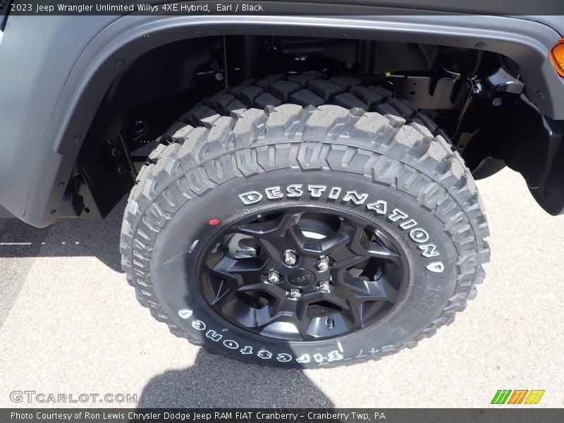 Earl / Black 2023 Jeep Wrangler Unlimited Willys 4XE Hybrid